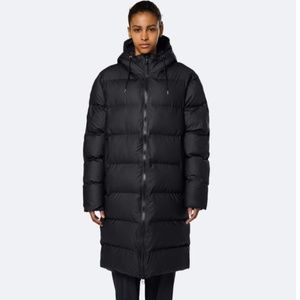 RAINS Long Puffer Winter Jacket